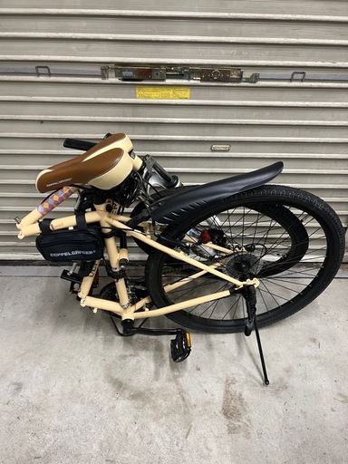 美品　ドッペルギャンガー　折りたたみ自転車　26インチ　室内保管