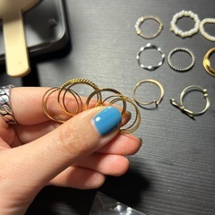 指輪1個50円の画像