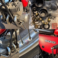 ⭐️車検長❗️500SSマッハ3⭐️バッテリー・タイヤ新品交換⭐️フロントフォーク・キャブレーター・クラッチなど色々オーバーホール済⭐️旧車オートバイ⭐️の画像