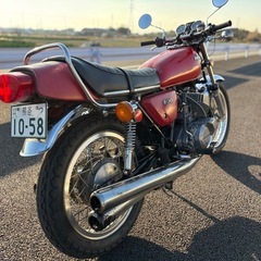 ⭐️車検長❗️500SSマッハ3⭐️バッテリー・タイヤ新品交換⭐️フロントフォーク・キャブレーター・クラッチなど色々オーバーホール済⭐️旧車オートバイ⭐️の画像