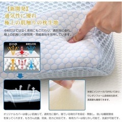 受け渡し予定者決定済み【ほぼ未使用】低反発まくらの画像