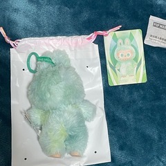 POP MART Labubu Big into Energy  【Serenity】 箱付き💚の画像