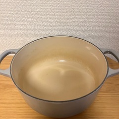 ル・クルーゼ　両手鍋　グレーの画像