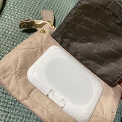 タグ付きFrancfranc ベルウェットティッシュ&マスクポーチの画像