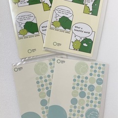 美品【2005年愛・地球博 公式グッズ】モリゾーとキッコロ⭐︎グリーティングカード7枚セットの画像