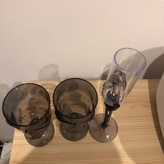 コップ　ガイコツの画像