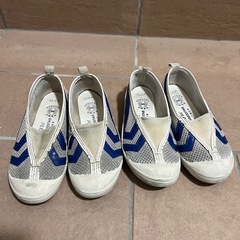 17cm 18cm 女の子 上履き ブルー ムートンブーツ レインブーツ 長靴の画像