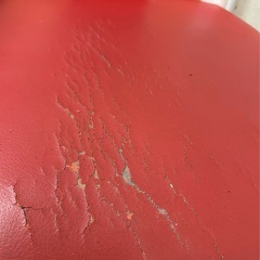 『難アリ』ダイニングテーブルチェア3脚セットの画像