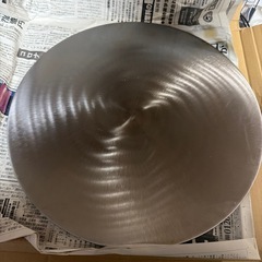 クレープ用鉄板とバーナーの画像