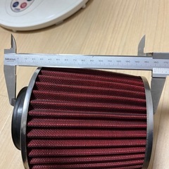 エアクリ   エアクリーナー　汎用　社外　レッドの画像