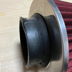 エアクリ   エアクリーナー　汎用　社外　レッドの画像