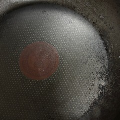 USED  ジャンク品 　T-falフライパン  20cm イエローの画像