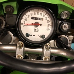 カワサキ　KSR110 ブロックタイヤ　オフロードの画像