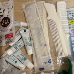 ホテルアメニティ・サンプル色々の画像