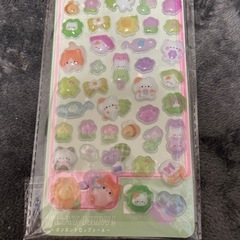 ボンボンシール、ふわふわシール5枚セットの画像