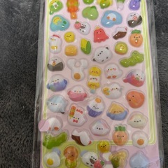 ボンボンシール、ふわふわシール5枚セットの画像