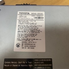 【動作確認済】トヨタ純正ナビ　NHDT-W59G　ワンセグ　Bluetoothの画像