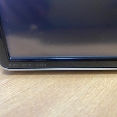 【動作確認済】トヨタ純正ナビ　NHDT-W59G　ワンセグ　Bluetoothの画像