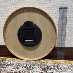 シンプル電波時計の画像