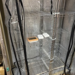 クワガタ・カブト虫　手作り温室の画像