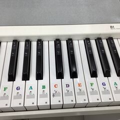 【30日保証】 電子ピアノ　KORG　B1　鍵盤シール・ペダル・譜面台付の画像