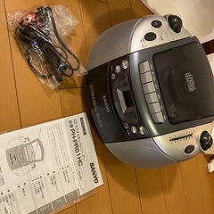 CD カセット ラジカセの画像