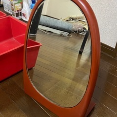 アンティークレトロ鏡の画像
