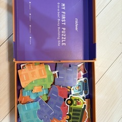 mideer My First パズル 建設車 6種 2歳以上の画像