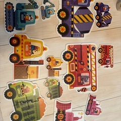 mideer My First パズル 建設車 6種 2歳以上の画像