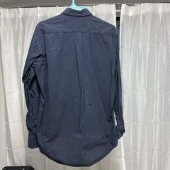 シャツ　ネイビー　UNIQLO/ユニクロ　Mサイズの画像