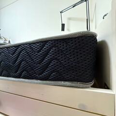 【無料】快適なセミダブル(120cm)のスプリングマットレス ※電気ケトルのおまけ付きの画像