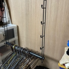 吊るす2段ハンガーの画像