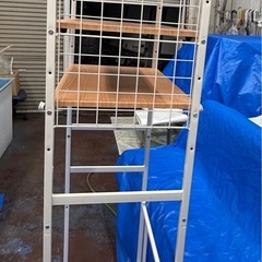 ランドリーラック伸縮の画像