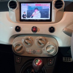 H23年式 フィアット500C 1.2ポップ 電動オープン良好 修復歴なし フルセグTV バックカメラ付き 程度良いです 熊本の画像