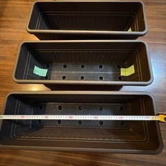 【12/15まで】大きいプランター　3点セットの画像