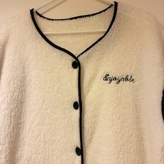 未使用品！刺繍入りもこもこルームウェアの画像