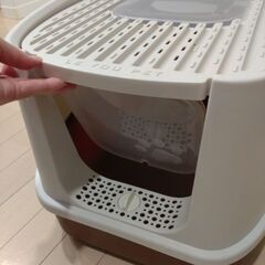 猫トイレ（猫砂用）の画像