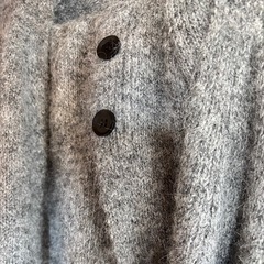 2ピースカーディガン グレーの画像