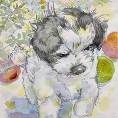 オーダーお受けします★透明水彩A4サイズの画像