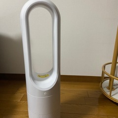 電気ストーブ セラミックヒーター 温風・送風 ホワイトの画像