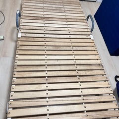 折りたたみベッド マットレス付の画像