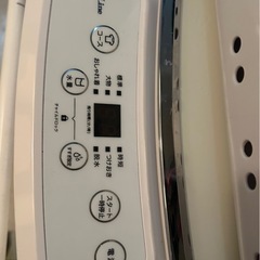 【小型全自動洗濯機】3.8kg ARW-38W の画像