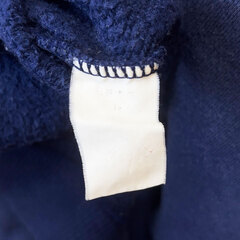 FLY BEANS フライビーンズ コットン トレーナー 刺繍 ネイビー メンズの画像