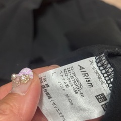 UNIQLO レディース　エアリズム　Tシャツ　Lの画像