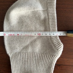 子ども用　バラクラバ　ニット帽子　防寒　ウィンタースポーツ　スキーの画像