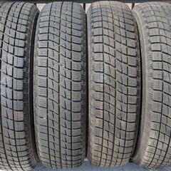 工賃こみ　２０２４年ブリヂストン製冬タイヤ１５５／６５Ｒ１４　４本セットの画像