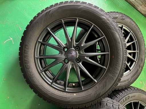 ☆スタッドレスアルミセット☆ Weds VELVA  16インチ  YOKOHAMA ICE GUARD 195/65R16 2020