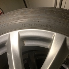 マツダアクセラ　純正ホイールセットの画像