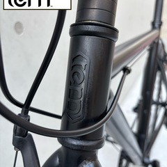 【10万で購入】tern クロスバイク 650C 黒 美品 名門シマノ社製8段変速搭載 高級軽量アルミフレーム　ロード ピスト BMX ビーチクルーザー ファットバイク お洒落 自転車【早い者勝ち】の画像