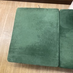 ☆ドリーム荒牧店☆ジモティー割引有☆【クリーニング済み】2Pコンパクトソファー/現状販売の画像